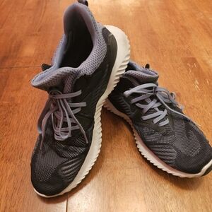 Adidas Alpha bounce 3 Mean Sz 10.5 Blue Pre-owned Great Condition Mens